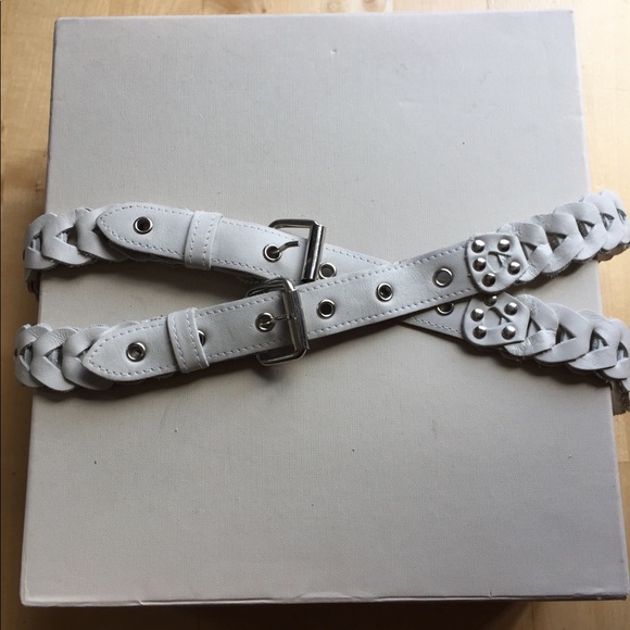 White double chain style belt - Picture 3 of 5